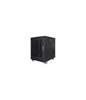 Lanberg | Rack cabinet 19" free-standing 15U/600x800 (flat pack) with mesh door | FF01-6815-23B | Black