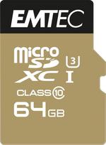 Emtec MicroSDXC 64GB UHS-I U3 V30 A1 SpeedIN Pro
