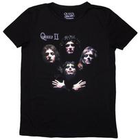 Queen Ladies Slim Fit T-Shirt: Bo Rhap Classic OFFICIAL NEW L