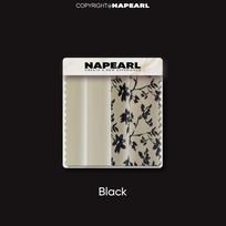 1PC NAPEARL 70-85% užtemdančios užuolaidos su gėlėmis sujungimo dizaino spausdintos užuolaidos langų užuolaidos, skirtos svetainės miegamojo dekoravimui W200cm x L260cm juoda