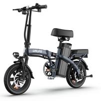 URLIFE F1L Sulankstomas elektrinis dviratis suaugusiems 48V7.5AH baterija 350W variklis elektrinis dviratis 14 colių padangos miesto priemiestinis elektrinis dviratis mėlyna