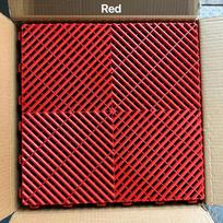 40x40cm Grotelės Grindys Garažas 4s Parduotuvė Automobilių Plovykla E-sporto Kambarys Rūsys Susikabinantis Susiuvimas Drenažinis Kilimėlis Plastikinė Plytelė