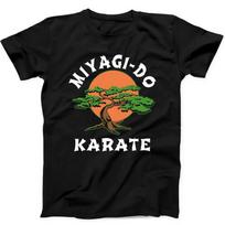 Miyagi-Do Karate Kid Fan Cobra Kai Bonsai Parody Cult Gift Tee Black T Shirt 11 L