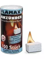 Flamax 1318116 Parafino uždegimo kubeliai 100vnt.
