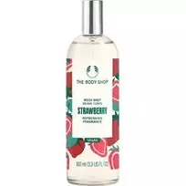 "The Body Shop" braškių kūno dulksna - kūno purškiklis, 100 ml