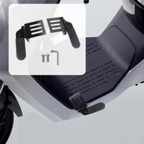 2 Pieces Bike Folding Pegs AntiSlip Footrest Modification Replacement Easy Install Foldable Pedals Style B