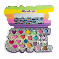 MARTINELIA_Super Girl makiažo paletė vaikams + aplikatorius 2vnt.