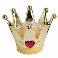 MARTINELIA_Princess Crown lūpų balzamas vaikams blizgi auksinė karūna ananasas 7g
