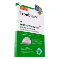 TROUBLESS_Micro-Point Patch Plus Limited Value Pack pleistrai netobulumams 18vnt.