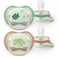 Philips Avent Ultra Air Day&Night SCF376/31 6-18m čiulptukas Neutral 2 vnt.