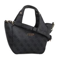 Guess Calista 2 In 1 Mini Tote HWSG73 34750 Coal Logo (GU782-a) rankinė
