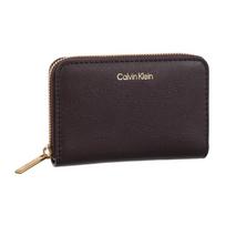 Calvin Klein Foil Logo Medium Zip Around Fudge/Espresso LV04F1091G 33A (CK683-b) rankinė
