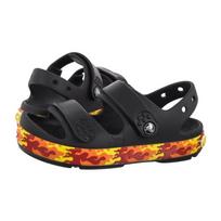 Crocs Crocband Cruiser Flames Sandal Kid's Black 211268-001 (CR397-a) sandalai