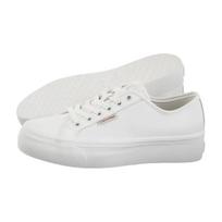 Calvin Klein Vulc Flatform Lth Bright White YW0YW01886 YAF (CK679-a) sportiniai bateliai