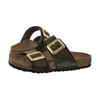 Birkenstock Sydney Cushion Buckle SYN Shiny Snake Sage 1030888 (BK314-b) Moteriški batai/šlepetės