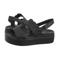 Crocs Brooklyn Woven Upper Lw Black/Black 209977-060 (CR383-b) sandalai