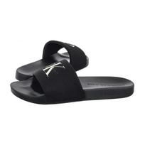 Calvin Klein Slide Monologo Cv Ck Black/White Jade YM0YM01367 01M (CK672-a) šlepetės