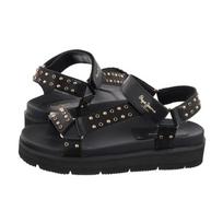 Pepe Jeans Pola Metal Black PLS90678 999 (PE46-a) sandalai