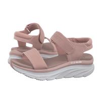 Skechers D'Lux Walker - New Block Blush 119226/BLSH (SK231-b) sandalai