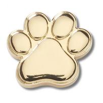 Crocs Jibbitz™ Gold Dog Paw 10012310 (CR365-a) aksesuaras