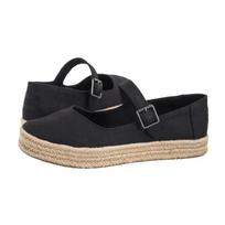 Toms Carolina Mary Jane Black Heavy Canvas 10021878 (TS51-a) bateliai