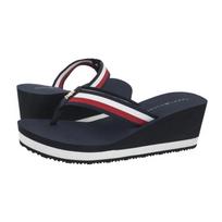 Tommy Hilfiger TH Corporate Wedge Beach Sandal Space Blue FW0FW08520 DW6 (TH1314-b) šlepetės