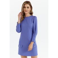 K148 Trapecijos suknelė - šviesiai violetinė