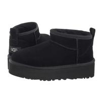 UGG Kids Classic Ultra Mini Platform 1157791K BLK (UA115-b) batai