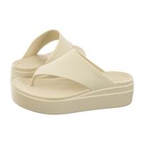 Crocs Brooklyn Flip Bone 208727-2Y2 (CR312-a) šlepetės