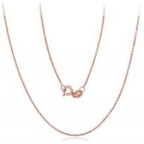 Auksinė grandinėlė Anchor 1 mm 1400055(Au-R), Raudonas Auksas 585°