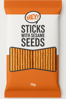 Lazdelės su sezamu HEY!, 70 g