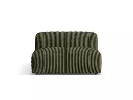 Modulinis sofa-lova Martina, 1 sėdynė, 130x106x75, samanų žalia
