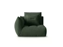 Modulinis kairinis, Bloom, 1 sėdynė, 116x106x95, samanų žalia