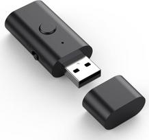 5.3 USB Bluetooth 2-in-1 adapteris, 3.5mm AUX, low latency, mic, 1 PCS