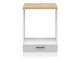 Įmontuojama virtuvės spintelė Junona Line, balta
