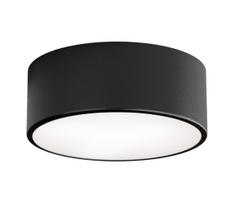 Vonios kambario lubinis šviestuvas su jutikliu CLEO 1xE27/24W/230V Ø 20 cm IP54 juodas