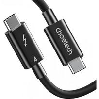 Choetech USB-C to USB-C Thunderbolt 4 0.8m Black (A3010)