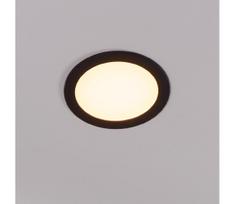 Eglo 31744 - LED dimeriuojamas vonios šviestuvas FUEVA-Z 10,5W/230V IP44 juodas