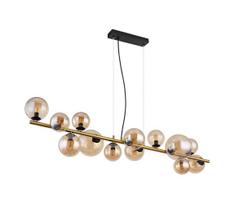 Globo 56135-13H - LED liustra ant laido RIHA 13xG9/3,5W/230V, žalvarinė