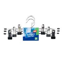 Metaliniai pakabai su segtukais HOME EXPERT, 3 vnt.