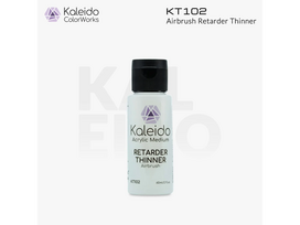 Kaleido ColorWorks - Airbrush Retarder Thinner (Akrilinių dažų skiediklis su lėtintoju), 60ml, KT102
