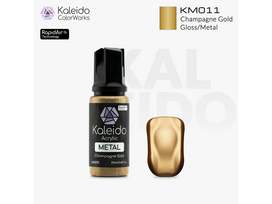 Kaleido ColorWorks - Akriliniai dažai Champagne Gold, Metal Colors 20ml, KM011