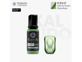 Kaleido ColorWorks - Akriliniai dažai Inferno Green, Auto Colors 20ml, K310