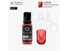 Kaleido ColorWorks - Akriliniai dažai Metallic Racing red, Auto Colors 20ml, K303