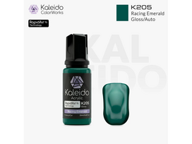 Kaleido ColorWorks - Akriliniai dažai Racing Emerald, Auto Colors 20ml, K205