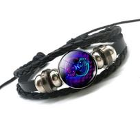 Apyrankė zodiako ženklas Žuvys Pisces Glow; universalaus dydžio