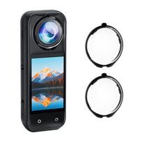 Puluz lens hoods for Insta360 X5 camera, Osłony obiektywu Puluz do kamery Insta360 X5