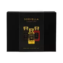 Sorvella Signature rinkinys 3 x 30ml: Golden Notes, Kardamonas ir šafranas, Gintaras ir Šafranas