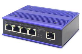 ASSMANN Electronic DN-651118 network switch Gigabit Ethernet (10/100/1000) Black, Blue