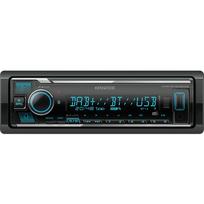 Electronics KMM-BT508DAB, black, 1 DIN, 200 W, 50 W, 24 h, AAC, FLAC, MP3, WAV, WMA